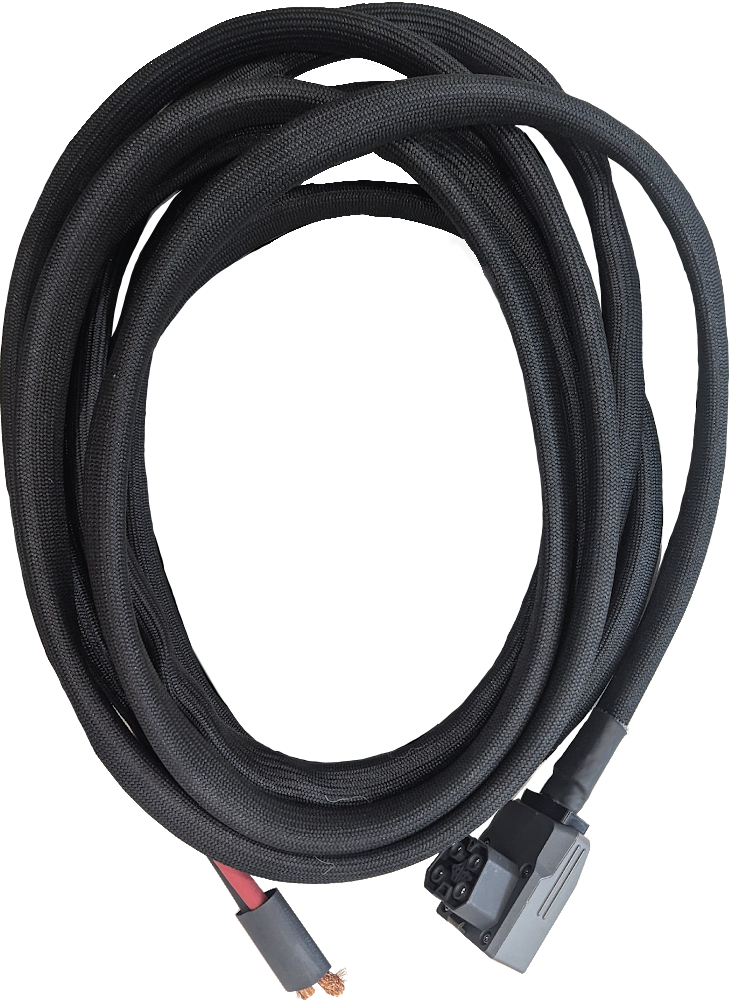 48-Volt Air Conditioner Cable for EcoFlow Power Kits (4-Post to Bare Wire, 20 Foot)