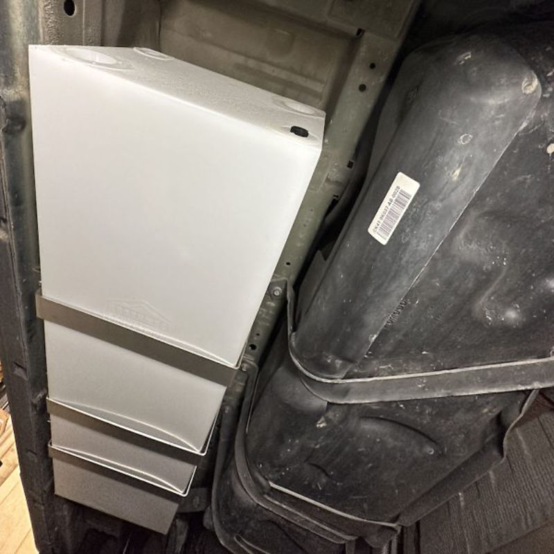 NW Conversions 20 Gallon Driver Side Transit Undercarriage Water Tank (TR-UC-20)