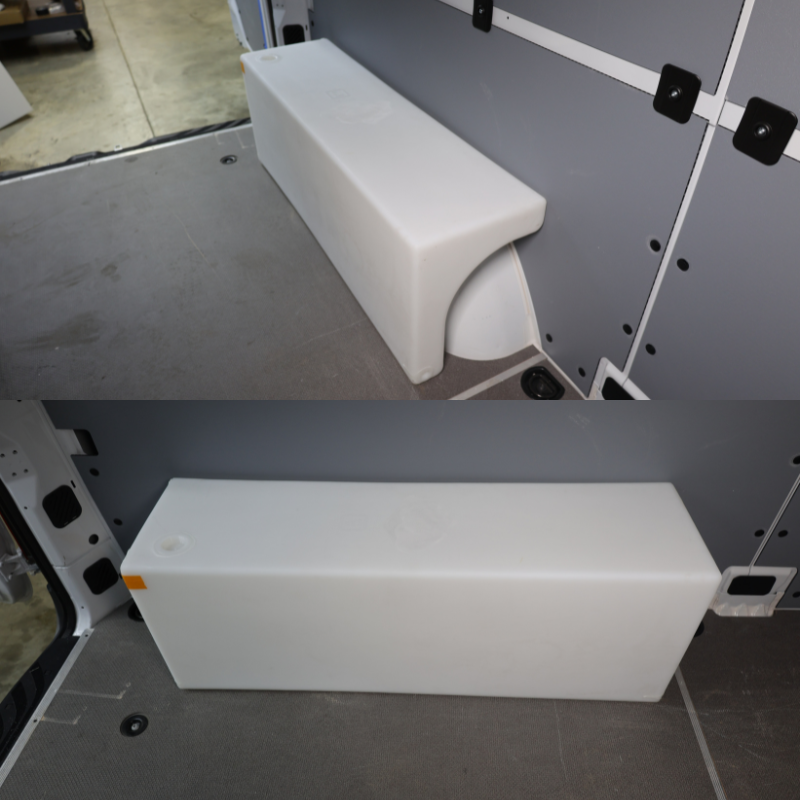 NW Conversions 20 Gallon Wheel Well Water Tank - Left (SP-L-20)